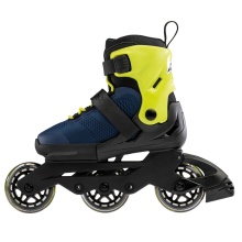 Rollerblade Inline Skates Microblade 3WD (Wheels: 80mm/82A, Bearings: SG3) royal blue/lime Kids